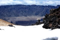 Nebenkrater unterhalb vom Teide