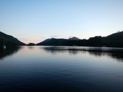 Ankern in Loch Oich