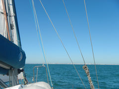 Mar del Plata am Horizont