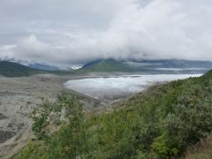 Root und Kennicott Gletscher