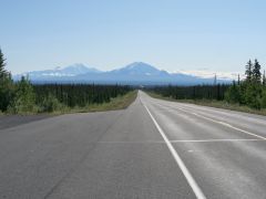 Berge vom Wrangell Nationalpark