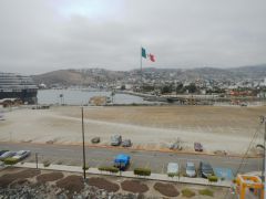 Ensenada Blick vom Mast