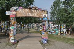 Watson Lake Sign Post Forest