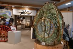 Museum Valdez Leuchtturmlinse