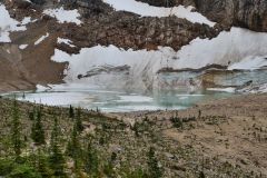 Icefields Parkway Cavell Pont und Glacier