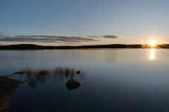 Ingraham Trail Sonnenuntergang