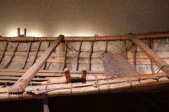 Yellowknife Museum Mooseskin Boat