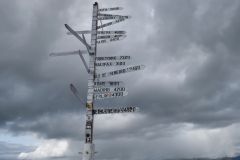 Keno Signpost (Distanz in Meilen)