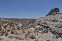 Grenze zwischen Arizona und Utah