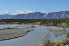 Alaska Hwy Donjek River
