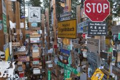 Watson Lake Sign Post Forest